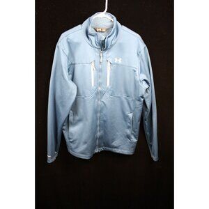 Under Armour Men's ColdGear Infrared Full-Zip Jacket XL Blue Steel